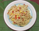Foto del paso 3 de la receta: Tallarines con camarones🍝🍤🍝🍤..