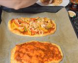 Foto del paso 6 de la receta: Cocas de pimiento con pollo y mojo picón