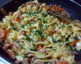 Pas rețetă Tagliatelle cu carne presată 2 fotografie