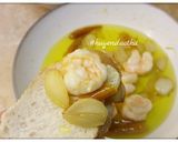 Hình bước làm 5 của món Gambas al ajillo - Tôm cháy Tỏi