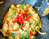 รูปขั้นตอนการทำที่ 5 ของ ไก่ผัดผงกระหรี่