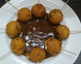 राइस चीज़ बॉल्स विद चाइनीस ग्रेवी (rice cheese balls with chinese gravy recipe in hindi) रेसिपी चरण 8 फोटो