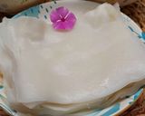 Hình bước làm 2 của món Mì lá tươi chấm nước tương