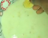 A picture of step 2 of Banana milk pudding.