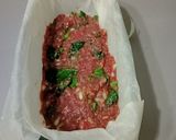 Foto del paso 2 de la receta Pastel de carne, espinacas y mozzarella