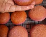 Foto langkah ke 6 dari resep Donat Mini Ubi Ungu.