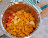 Sütőtök krémleves (Hokkaido tökből) recept fázis 1 fotója