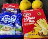 A picture of step 1 of Instant Mango Rabdi.