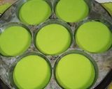 Foto langkah ke 3 dari resep Serabi Pandan Kuah Kinca.