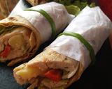 A picture of step 18 of Power packed wrap.