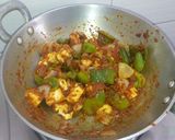 A picture of step 11 of Chili Paneer.