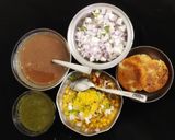 A picture of step 11 of Aloo Tikki Chaat With Tamarind Chutney (Street Food).