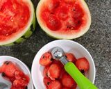 Hình bước làm 1 của món Bingsu dưa hấu 🍉🍉