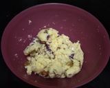 A picture of step 2 of Mawa Kachori.