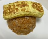 玉子燒番茄醬蛋包飯的食譜步驟5照片