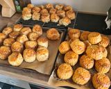 A picture of step 9 of Cheese scones.