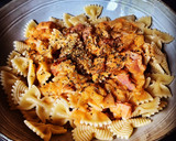 Foto del paso 6 de la receta: Farfalle con carbonara de tomate y orégano