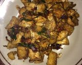 Foto langkah ke 3 dari resep 78. Oseng tahu pedas.