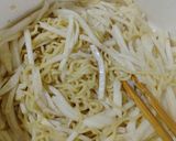 Foto langkah ke 3 dari resep Lumpia Goreng isi rebung+indomie.