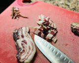 Foto del paso 1 de la receta: Carbonara de pistachos 🧀 🧀