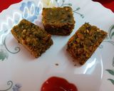 A picture of step 15 of Kothimbir Vadi (Cilantro Croquettes).