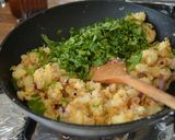 A picture of step 4 of Aloo Samosa (Potato Samosa).