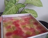 Foto langkah ke 7 dari resep Fruit jelly cheesecake oreo puding.