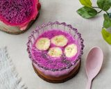 Foto langkah ke 3 dari resep 409.Smoties Dragon Fruit (Buah naga pisang ceria).