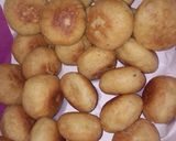 Foto langkah ke 9 dari resep Donat Pisang filling Coklat.