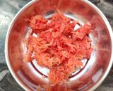 A picture of step 1 of CARROT CUCUMBER RAITA...