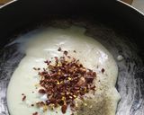 A picture of step 8 of White Sauce Pasta.