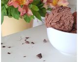 Une image de l'étape 4 de Glace au chocolat, sans sorbetière.