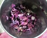 A picture of step 2 of Jamun Slush.