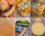 Foto del paso 2 de la receta: Batido de melocotón 🍑 con plátano🍌 y leche de almendras
