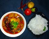 રીંગણ બટાકાંનું વરા વાળુ શાક (Brinjal potato sabji Recipe In Gujarati) રેસીપી સ્ટેપ10ફોટો
