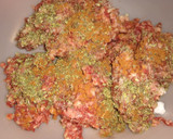 Foto del paso 1 de la receta: Pan de carne individual relleno de jamón, salsa fileto y muzzarella