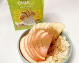 Foto langkah ke 4 dari resep Sarapan Diet : Chia Seed Oatmeal Apel Cinnamon (198 kkal).