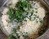 A picture of step 1 of Tasty palak vada.