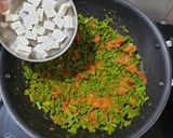 A picture of step 7 of Radish pod paneer masala.