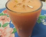 A picture of step 8 of Papaya Milk Shake.