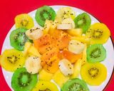 Foto del paso 2 de la receta: Una Deliciosa Ensalada de Frutas Con Caqui   de Otoño 🥝🍌🍍🍊🍁🍂