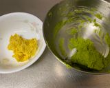 A picture of step 6 of Matcha Sweet Potato Christmas Tree.