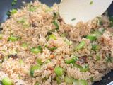 ข้าวผัดปลาเค็มแดดเดียว