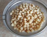 Hình bước làm 1 của món Mứt Hạt Sen