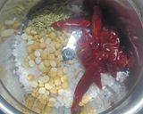 A picture of step 1 of Vengaya Kosamalli (Onion Sambar).