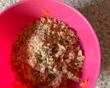 Steamed walnut and carrot pudding recipe step 3 photo