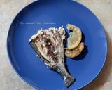 Une image de l'étape 10 de Poisson au four accompagné de salade 🐟 🥗.