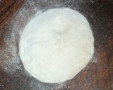 A picture of step 4 of Chapati/Roti.