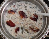 A picture of step 6 of Oats breakfast premix.