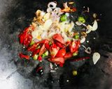 Foto langkah ke 3 dari resep Tumis toge tahu.